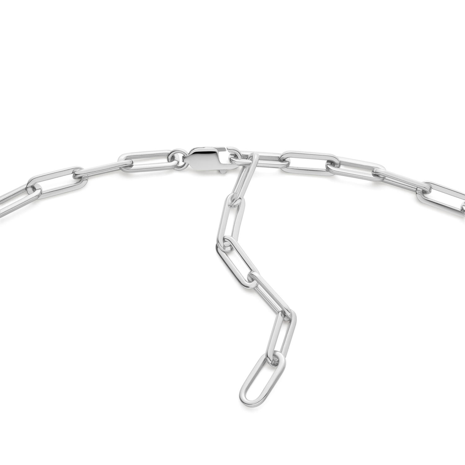  Pop Charms - Zilver / Gerodineerd - 40cm